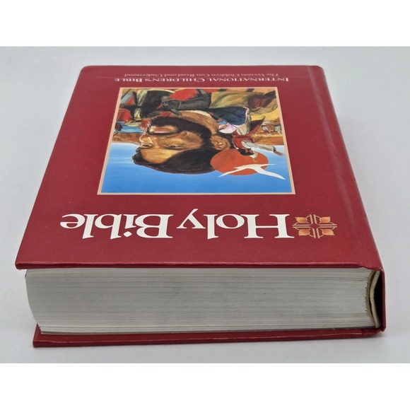 International Children's Bible Thomas Nelson Red Hardcover Illustrated Christian - Picture 4 of 13